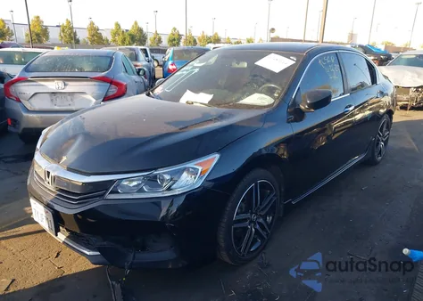 2017 Honda Accord Sport Se from USA, damaged, VIN 1HGCR2F11HA124476